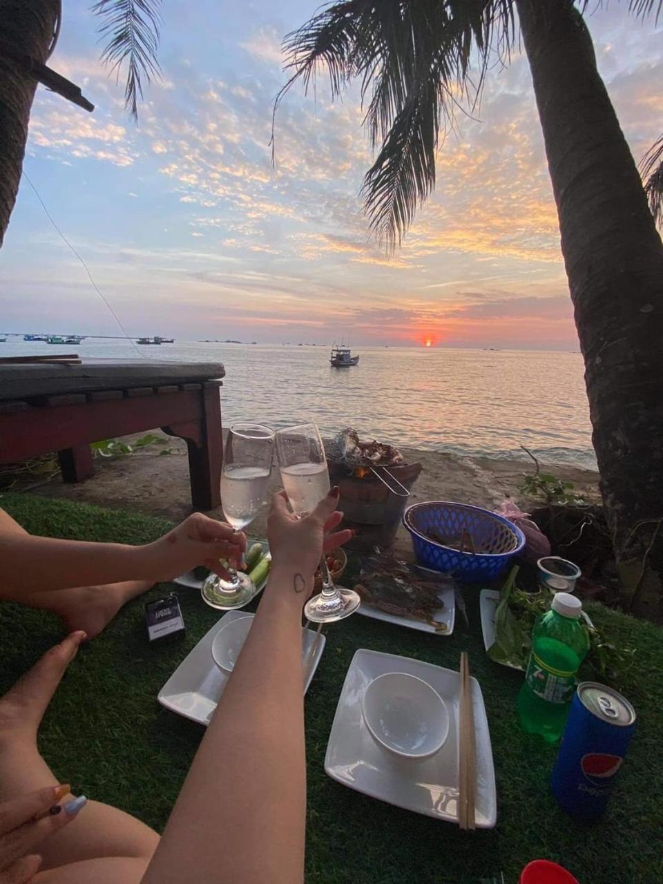 フーコック Larina Beach Houseアパートホテル エクステリア 写真